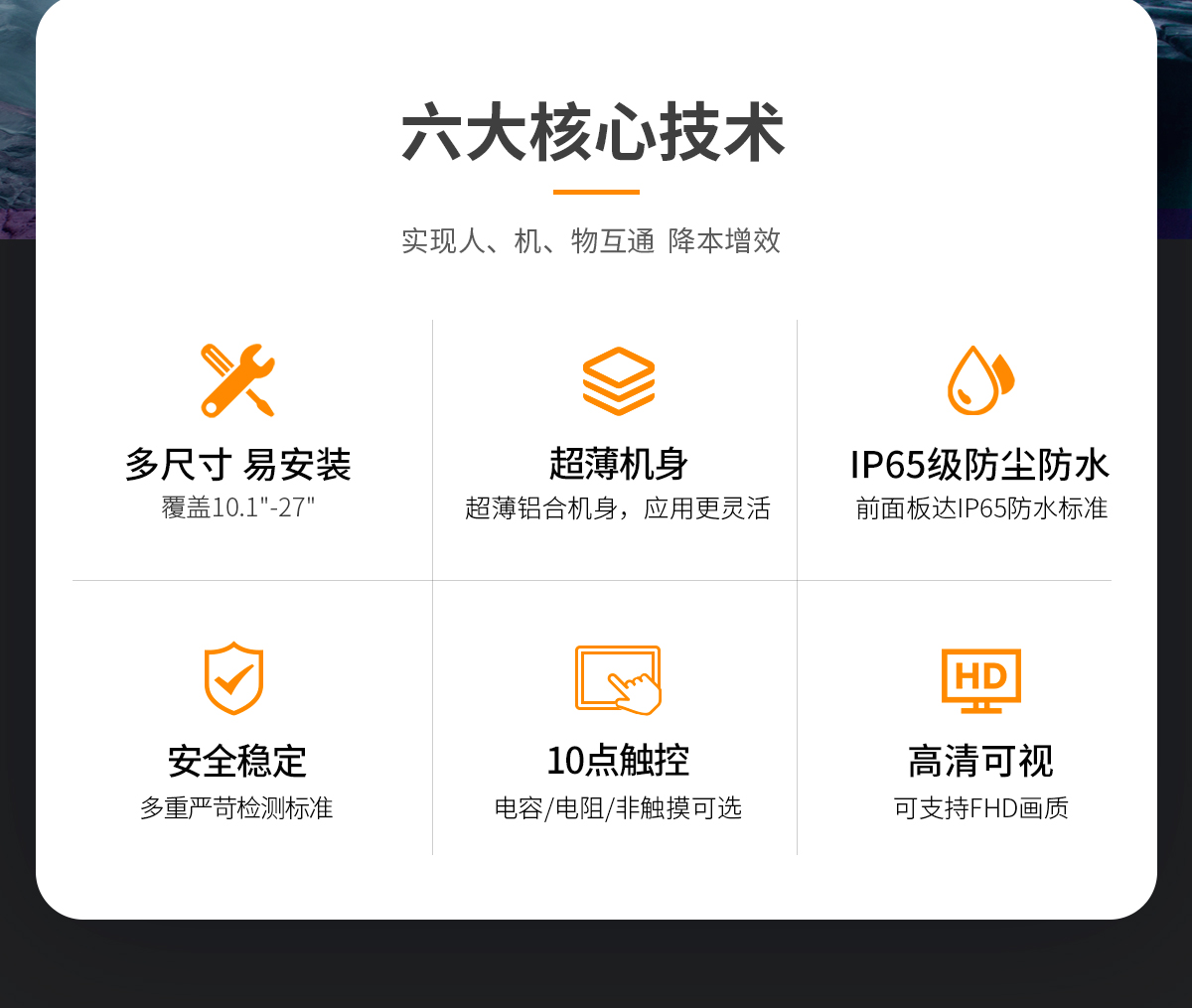 Z系列桌面壁挂式工业显示器(图2) 创腾翔-Z系列桌面壁挂式显示器_02.jpg