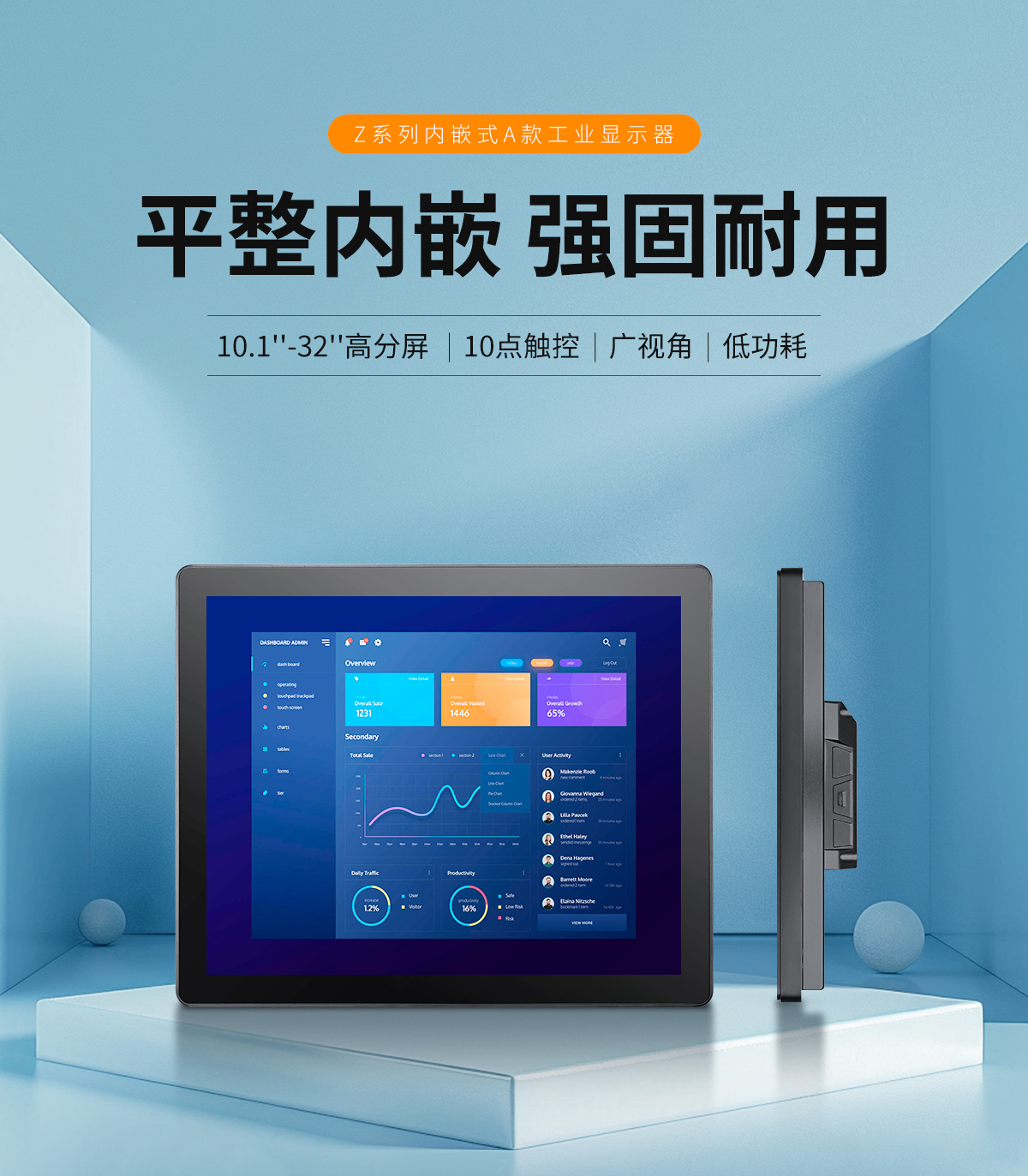 Z系列内嵌式工业显示器(图1) 创腾翔-Z系列内嵌式显示器_01.jpg