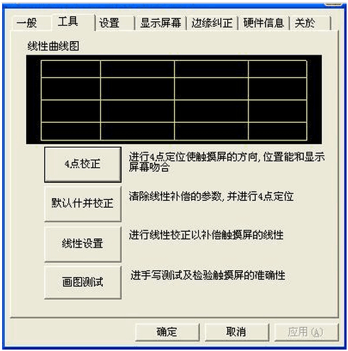 工业平板电脑触摸屏(电阻)的校对